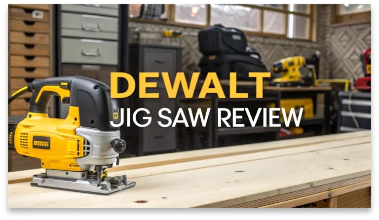 DEWALT Jig Saw Review: A Comprehensive Guide