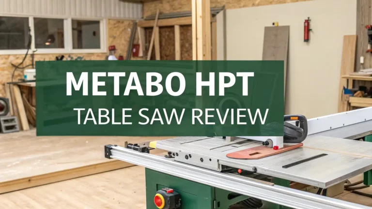 Metabo HPT Table Saw Review 2025: Complete Buyer’s Guide