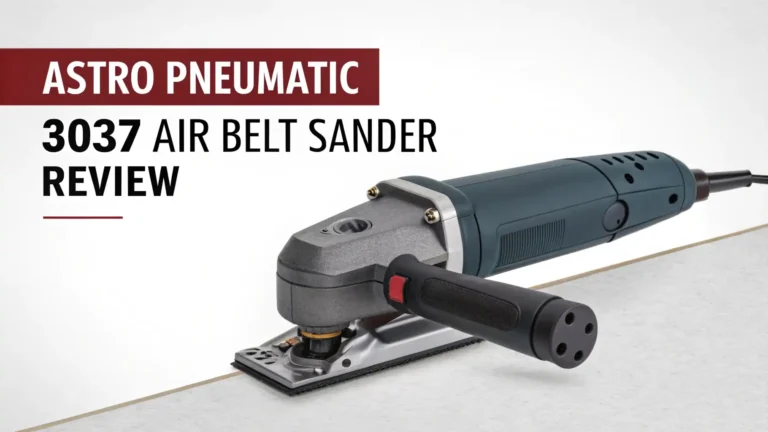 Astro Pneumatic 3037 Air Belt Sander Review: A Comprehensive Guide