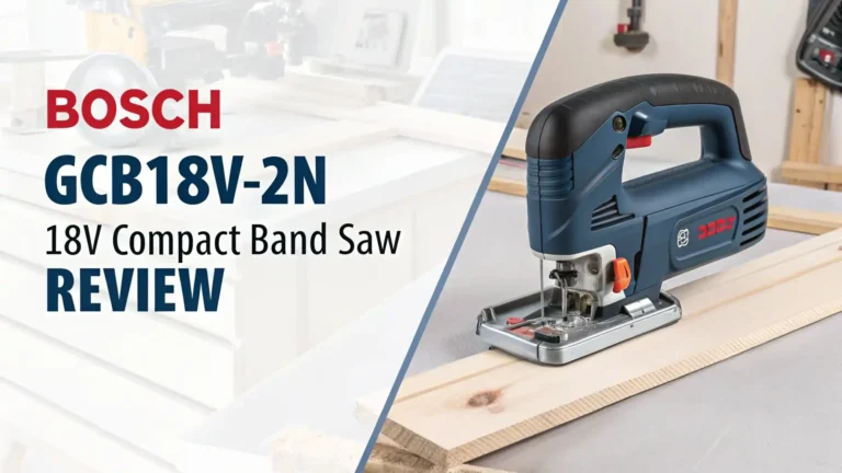 BOSCH GCB18V-2N 18V Compact Band Saw Review: Complete Guide