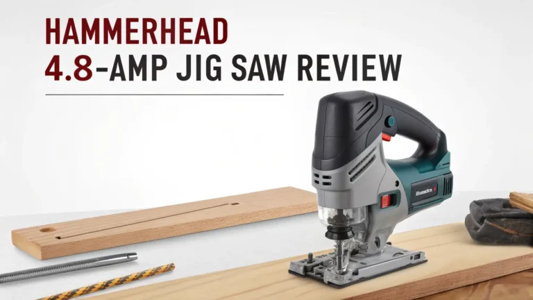Hammerhead 4.8-Amp Jig Saw Review: A Comprehensive Guide
