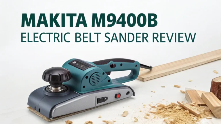 Makita M9400B Electric Belt Sander Review: Your Complete Guide
