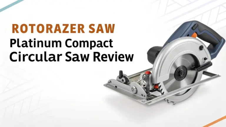 ROTORAZER SAW Platinum Compact Circular Saw Review: The Ultimate Guide