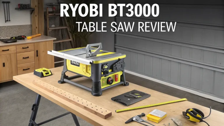 Ryobi BT3000 Table Saw Review: Is It Worth Giving A Try?
