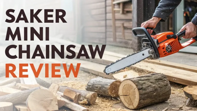 Saker Mini Chainsaw Review: A Comprehensive Guide