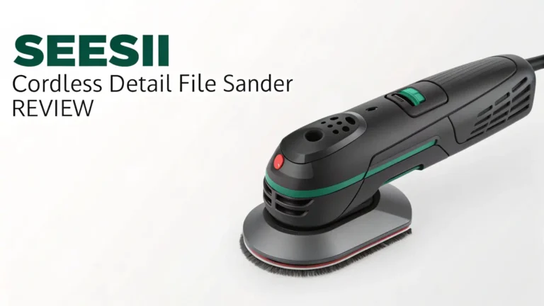 SEESII Cordless Detail File Sander Review: Is This Worth The Hype?