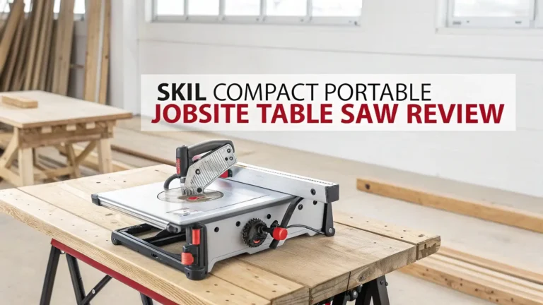 Skil Compact Portable Jobsite Table Saw Review: Step-by-Step Guide