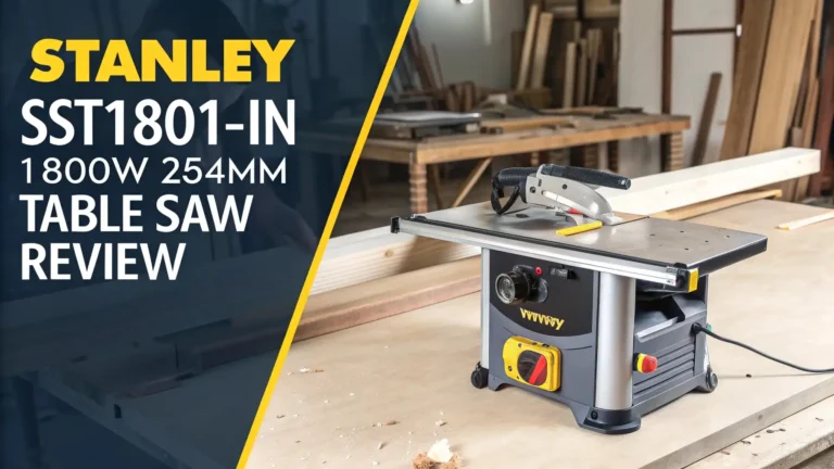 STANLEY SST1801-IN 1800W 254mm Table Saw Review: The Ultimate Guide