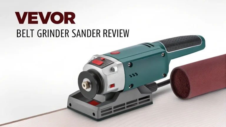 VEVOR Belt Grinder Sander Review: Step-by-Step Guide