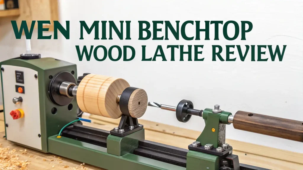 WEN Mini Benchtop Wood Lathe