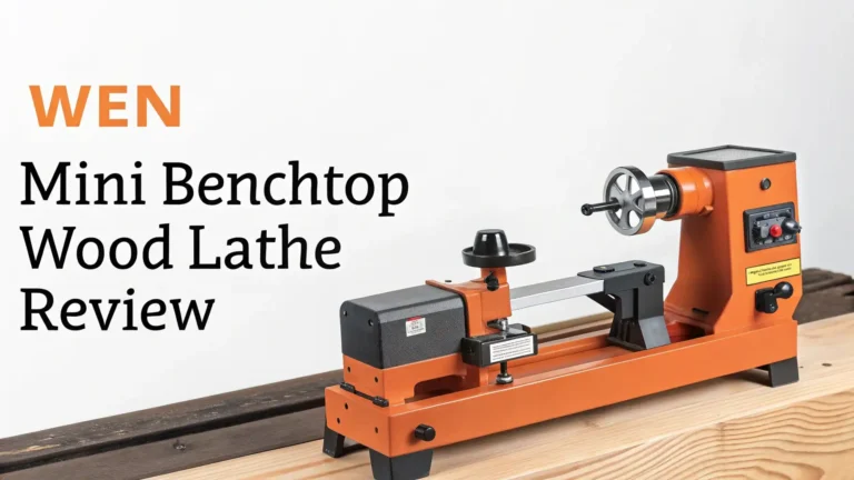 WEN Mini Benchtop Wood Lathe Review: Step-by-Step Guide