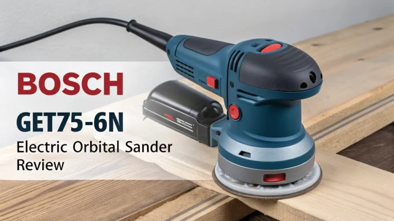 BOSCH GET75-6N Electric Orbital Sander Review in 2026
