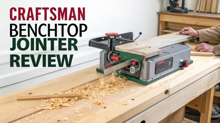 CRAFTSMAN Benchtop Jointer Review 2026: Your Complete Guide