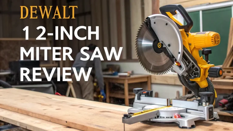 DEWALT 12-Inch Miter Saw Review 2026: Step-by-Step Guide