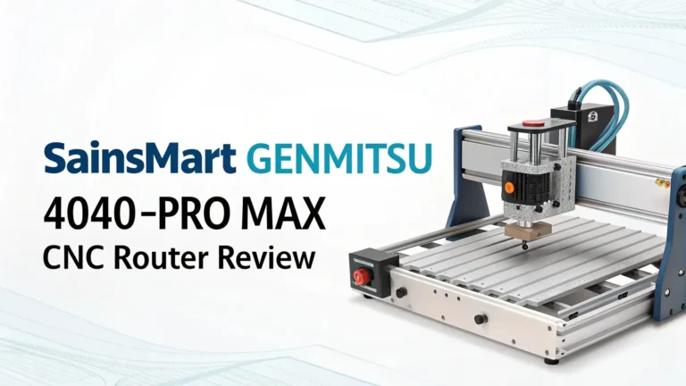 SainSmart Genmitsu 4040-PRO MAX CNC Router Review In 2026