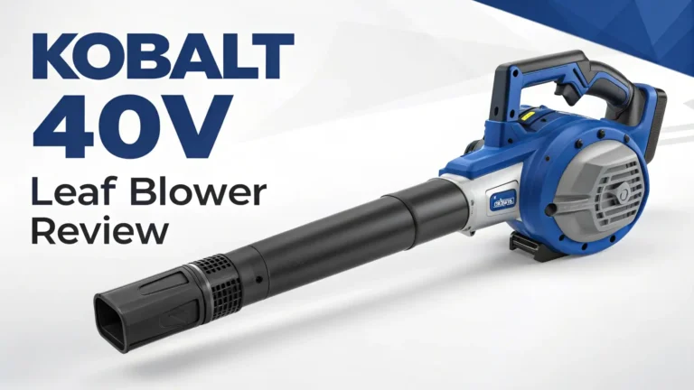 Kobalt 40V Leaf Blower Review 2026: Worth the Price Tag?