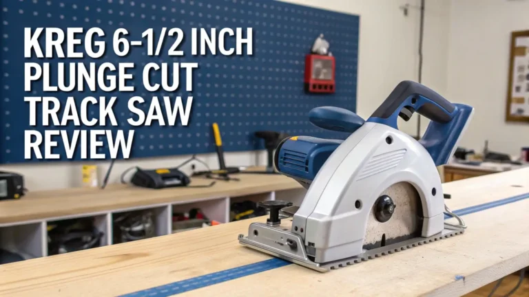 Kreg 6-1/2 Inch Plunge Cut Track Saw Review: The Complete Guide