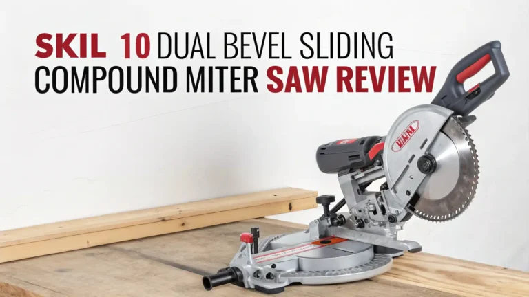 SKIL 10″ Dual Bevel Sliding Compound Miter Saw Review 2026