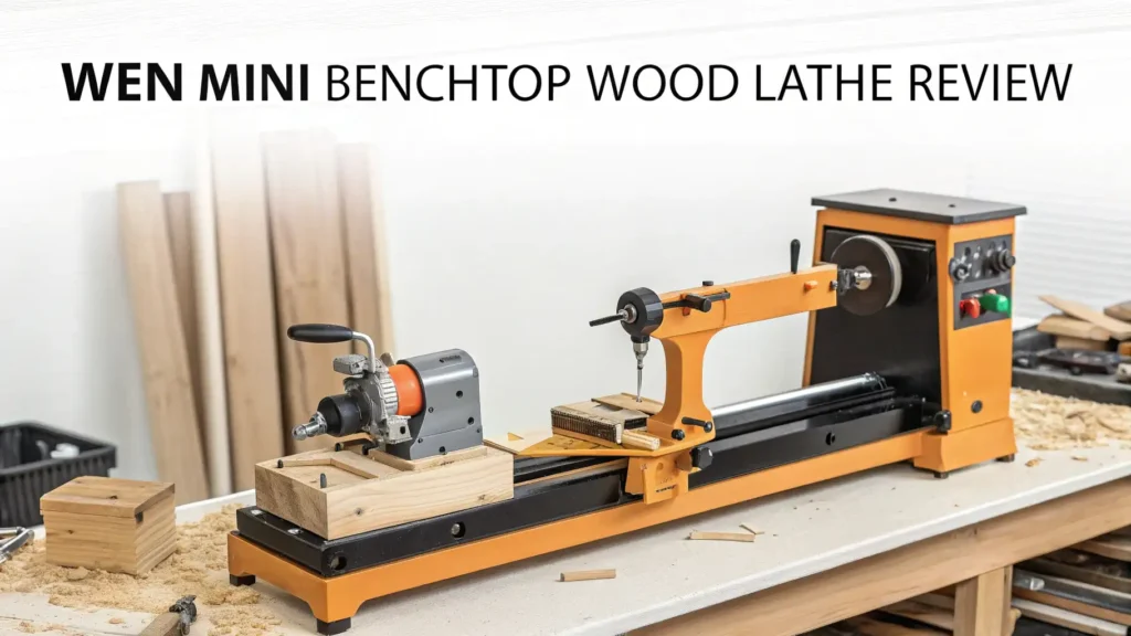 WEN Mini Benchtop Wood Lathe
