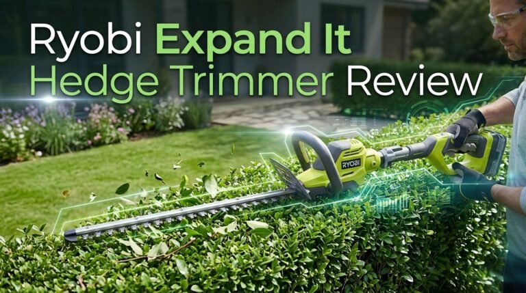 Ryobi Expand It Hedge Trimmer Review 2026: Worth Buying?