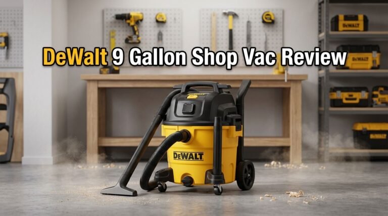 DeWalt 9 Gallon Shop Vac Review 2026: Worth the Price Tag?