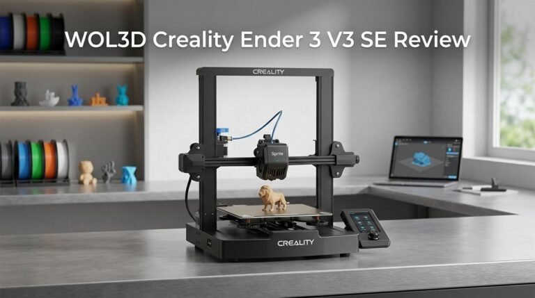 WOL3D Creality Ender 3 V3 SE Review 2026: Is This Worth It?
