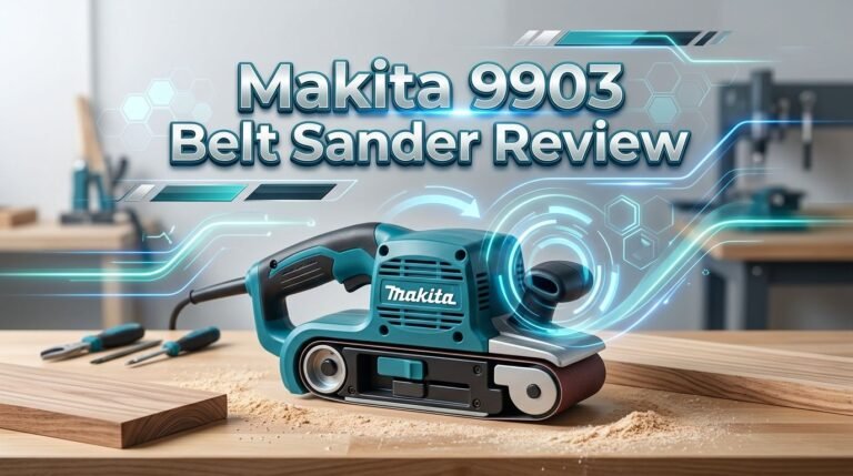 Makita 9903 Belt Sander Review 2026: Is It Worth Buying?