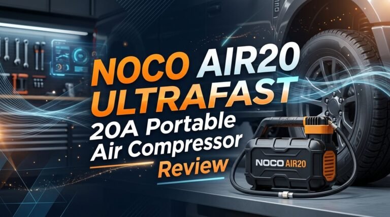 NOCO AIR20 UltraFast 20A Portable Air Compressor Review 2026
