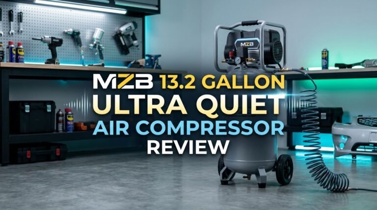 MZB 13.2 Gallon Ultra Quiet Air Compressor Review 2026