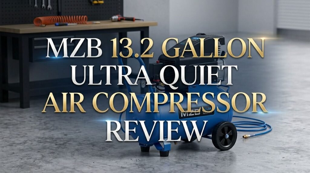 MZB 13.2 Gallon Ultra Quiet Air Compressor