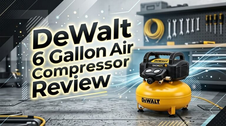 DeWalt 6 Gallon Air Compressor Review 2026: Worth Your Money?
