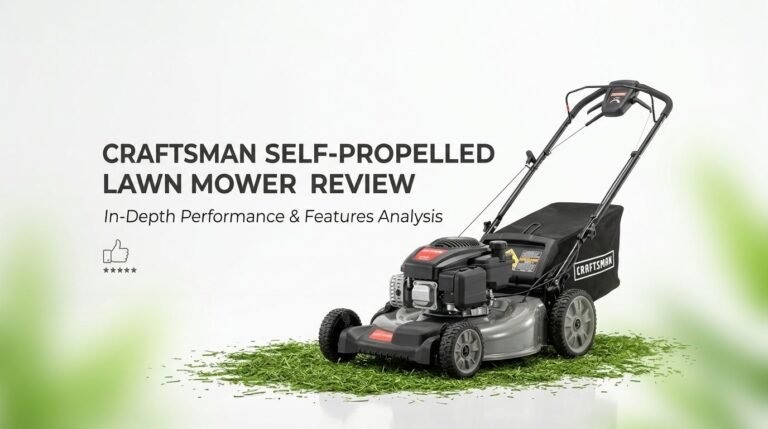 Craftsman Self Propelled Lawn Mower Review 2026: Worth Buying?