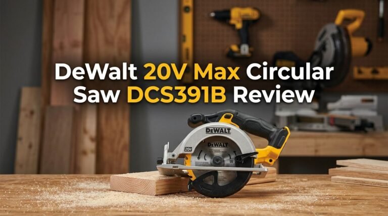 DeWalt 20V Max Circular Saw DCS391B Review 2026