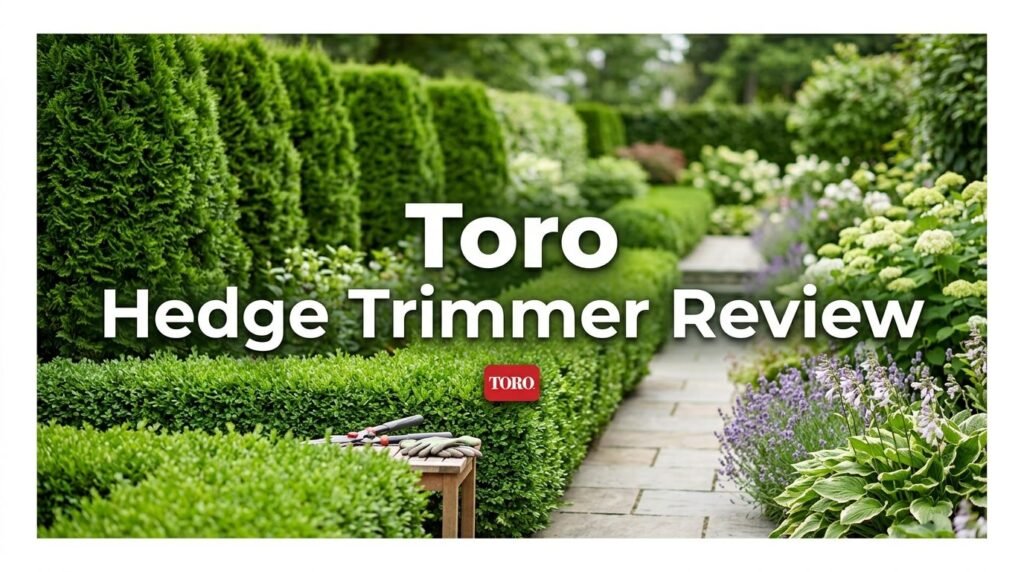 Toro Hedge Trimmer