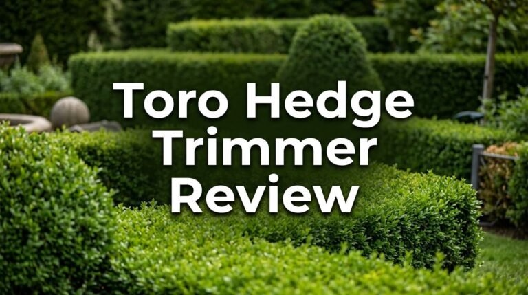 Toro Hedge Trimmer Review 2026: Is It Worth Your Money?