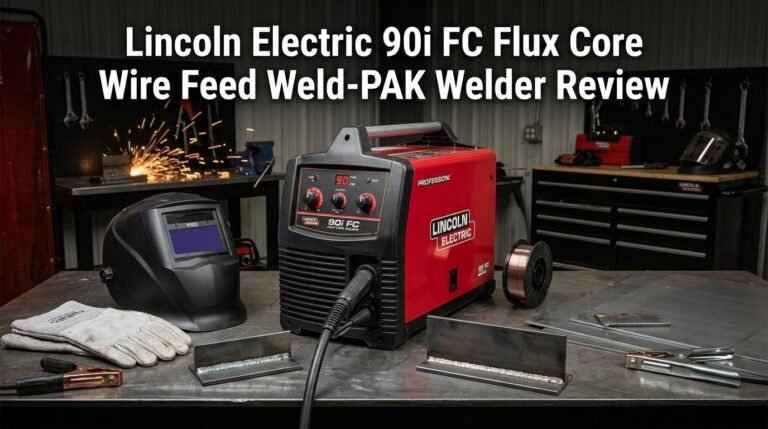 Lincoln Electric 90i FC Flux Core Wire Feed Weld-PAK Welder Review 2026