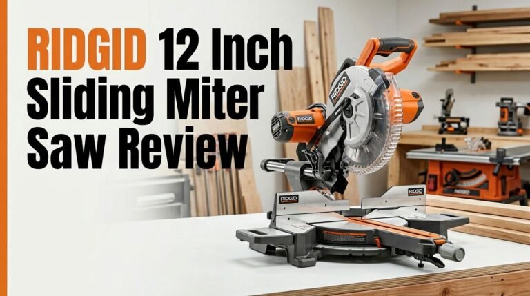 RIDGID 12 Inch Sliding Miter Saw Review 2026: Worth Your Money?