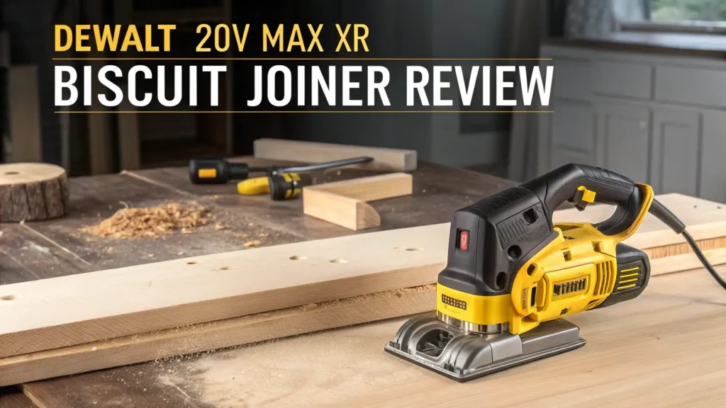 DEWALT 20V MAX XR Biscuit Joiner