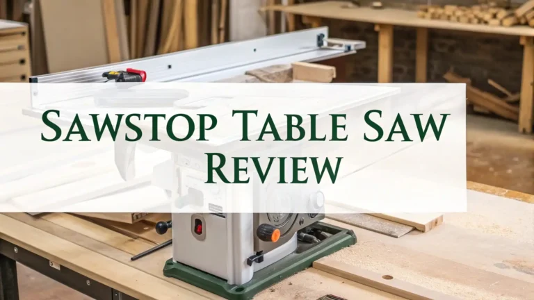 SawStop Table Saw Review 2026: Should You Buy This?