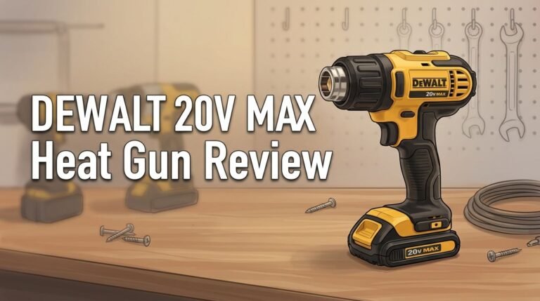 DEWALT 20V MAX Heat Gun Review 2026: Worth Buying?