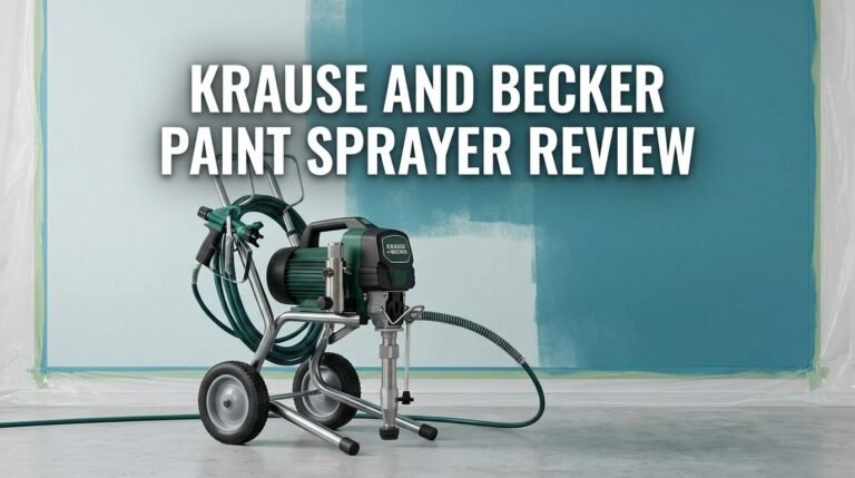 Krause and Becker Paint Sprayer Review 2026: Worth It?