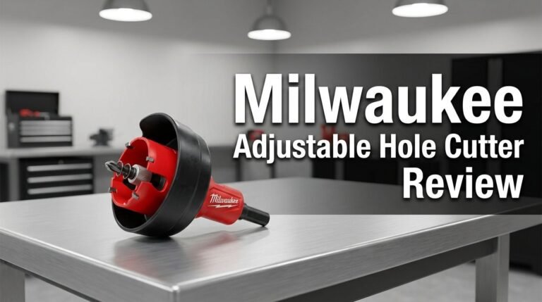Milwaukee Adjustable Hole Cutter Review 2026