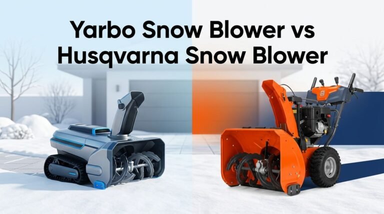 Yarbo Snow Blower vs Husqvarna Snow Blower