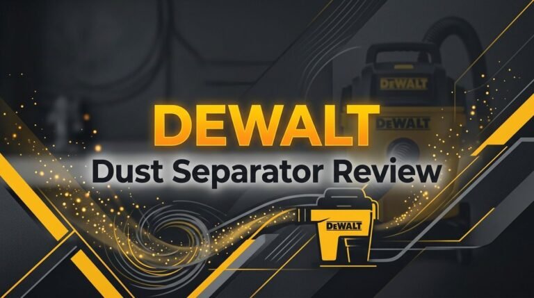 DEWALT Dust Separator Review 2026: Is It Worth Buying?