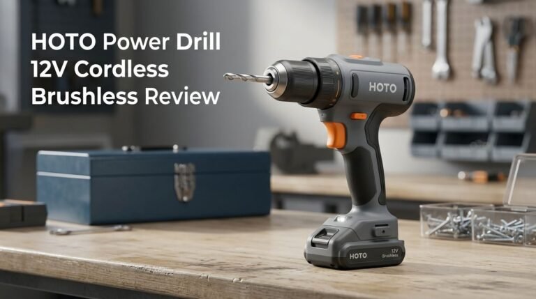 HOTO Power Drill 12V Cordless Brushless Review 2026