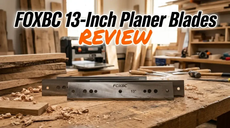 FOXBC 13-Inch Planer Blades Review 2026: Worth Switching?