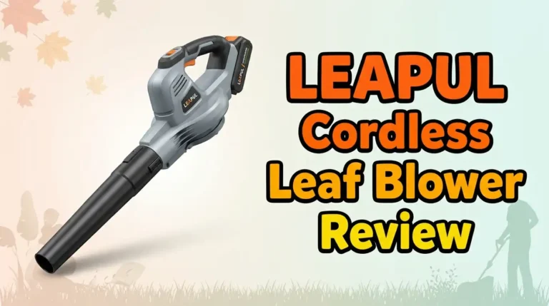 LEAPUL Cordless Leaf Blower Review 2026: Worth It?