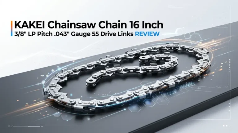 KAKEI Chainsaw Chain 16 Inch 3/8″ LP Pitch .043″ Gauge 55 Drive Links Review