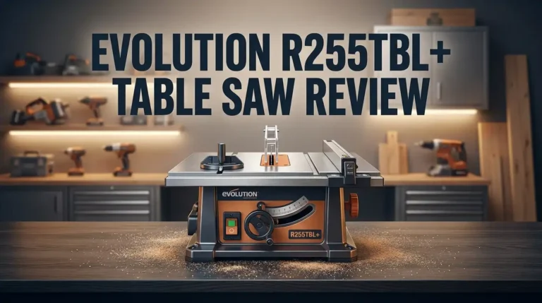 Evolution R255TBL+ Table Saw Review: Worth Buying?