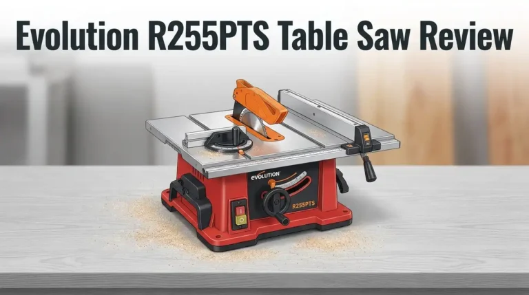 Evolution R255PTS Table Saw Review: Worth It?